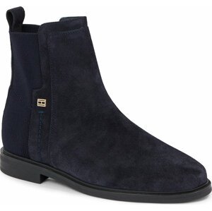 Polokozačky Tommy Hilfiger Tommy Essentials Boot FW0FW07474 Space Blue DW6