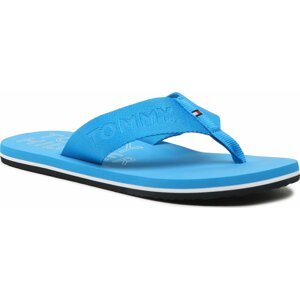 Žabky Tommy Hilfiger Tonal Hilfiger Beach Sandal FM0FM04472 Shocking Blue CZW