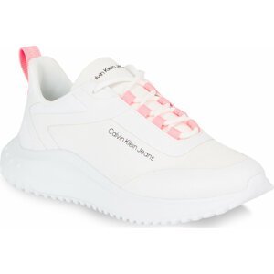Sneakersy Calvin Klein Jeans Eva Runner Laceup Mesh Wn YW0YW01215 Bright White/Creamy White/Cotton C 0LI