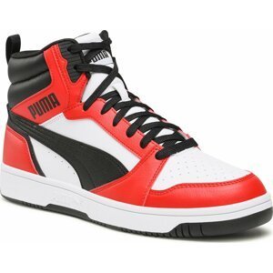 Sneakersy Puma Rebound v6 392326 04 Puma White-Puma Black-For All Time Red