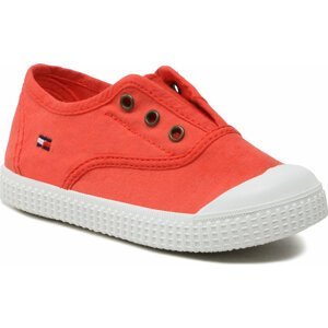 Plátěnky Tommy Hilfiger Low Cut Easy-On Sneaker T1X9-32824-0890 S Red 300