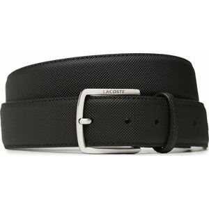 Pánský pásek Lacoste RC4009 Black 000