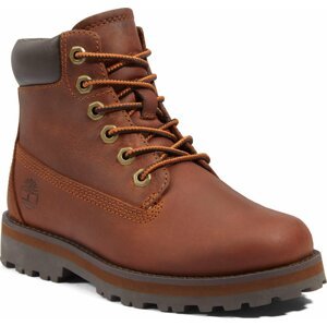 Turistická obuv Timberland Courma Kid Traditional6In TB0A279Q3581 Md Brown Full Grain