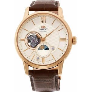 Hodinky Orient RA-AS0010S10B Brown/Gold