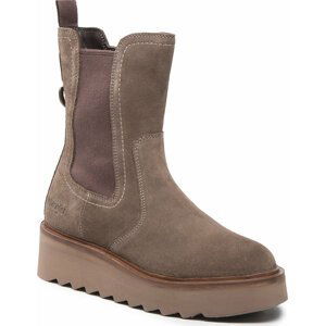 Kotníková obuv s elastickým prvkem Wrangler Jane Chelsea WL22531A Taupe 029