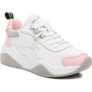 Sneakersy Armani Exchange XDX104 XV580 S940 Op.White+Grey+Rose