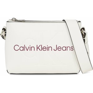 Kabelka Calvin Klein Jeans Sculpted Camera Pouch21 Mono K60K610681 Écru