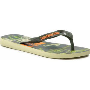 Žabky Havaianas Top Camu 41413980904 Lime Green