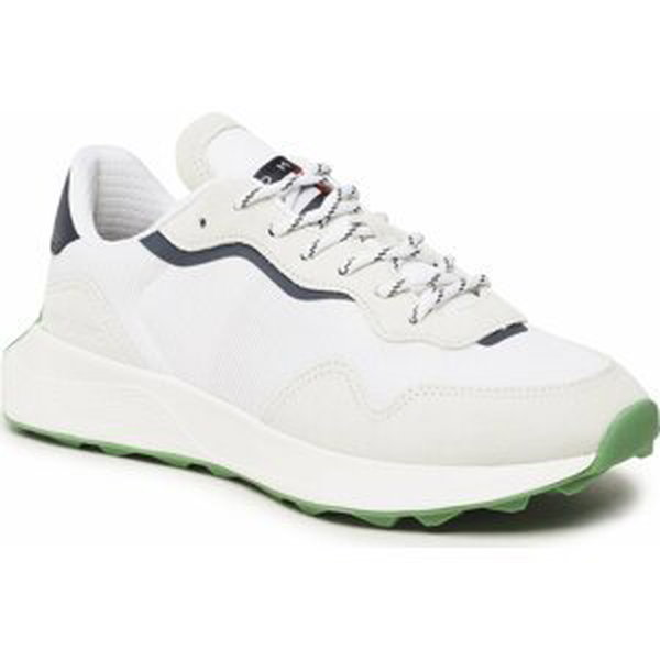Sneakersy Tommy Jeans Runner Outsole EM0EM01176 White YBR