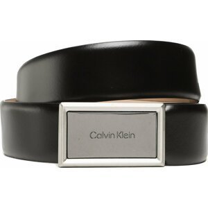 Pánský pásek Calvin Klein Pyramid Plaque 35Mm K50K510220 Ck Black BAX