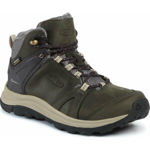 Trekingová obuv Keen Terradora II Leather Mid Wp 1023730 Magnet/Plaza Taupe