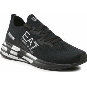 Sneakersy EA7 Emporio Armani X8X095 XK240 M826 Triple Black/Silver Training