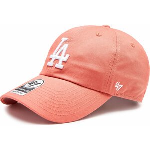 Kšiltovka 47 Brand MLB Los Angeles Dodgers '47 CLEAN UP B-RGW12GWSNL-IRA Island Red