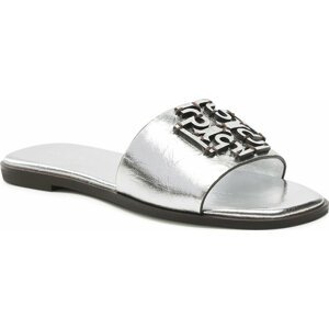 Nazouváky Tory Burch Ines Slide 136981 Silver 040