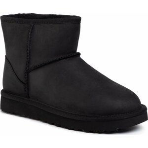 Boty Ugg W Classic Mini Leather 1016558 Blk