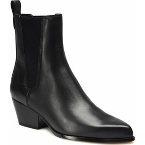 Polokozačky MICHAEL Michael Kors Kinlee Bootie 40F3KNME5L Black