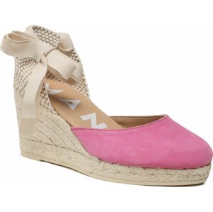 Espadrilky Manebi Low Wedge Espadrilles R 1.0 WL Bold Pink