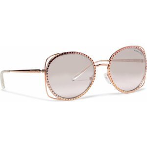 Sluneční brýle Michael Kors Rialto 0MK1118B 11098Z Rose Gold/Silver Mirron Pink Gradient