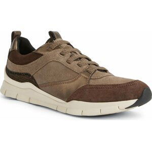 Sneakersy Geox D Sukie D26F2B 00022 C6229 Coffee/Dk Beige