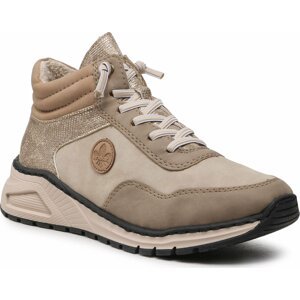 Sneakersy Rieker M4920-64 Beige