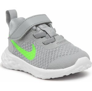 Boty Nike Revolution 6 Nn (Tdv) DD1094 009 Lt Smoke Grey/Green Strike