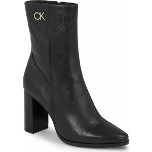 Polokozačky Calvin Klein Cup Heel Ankle Boot W/Hw 80 HW0HW01750 Ck Black BEH