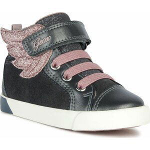 Sneakersy Geox B Kilwi Girl B36D5A 022NF C9F8W M Dk Grey/Lt Rose