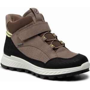 Kotníková obuv ECCO Exostrike Kids GORE-TEX 76194360457 Black/Taupe/Taupe