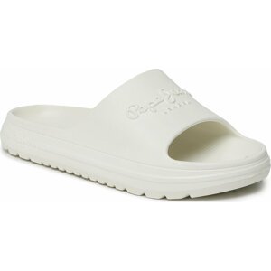 Nazouváky Pepe Jeans Beach Slide W PLS70131 Factory White 801