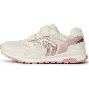 Sneakersy Geox J Pavel Girl J048CA01454C1058 D Lt Ivory