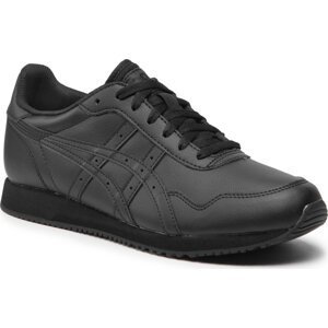 Sneakersy Asics Tiger Runner 1201A505 Black/Black 001