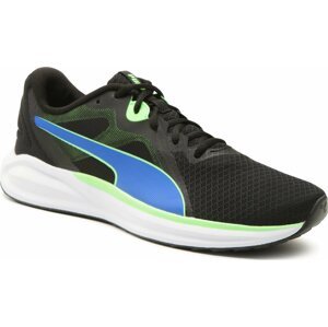 Boty Puma Twitch Runner Fresh 377981 03 Black/Royal Sapphrine/Lime