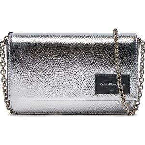 Kabelka Calvin Klein Jeans Sculpted Wallet Ph Cb19 Snake K60K611837 Metallic Snake 0GN