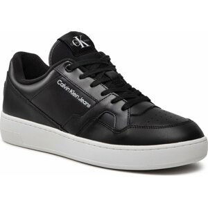 Sneakersy Calvin Klein Jeans Basket Cupsole Lacup Low YM0YM00497 Black BDS