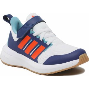 Boty adidas Fortarun 2.0 Cloudfoam Sport Running Elastic Lace Top Strap Shoes HP5450 Cloud White/Solar Red/Victory Blue