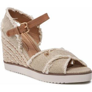 Espadrilky Wrangler Maiorca Cross WL21700A Ecru/Gold 924