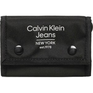 Velká pánská peněženka Calvin Klein Jeans Sport Essentials Vel Wallet Est K50K510146 BDS