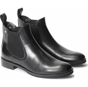 Kotníková obuv s elastickým prvkem Kazar Pamira 57891-01-00 Black