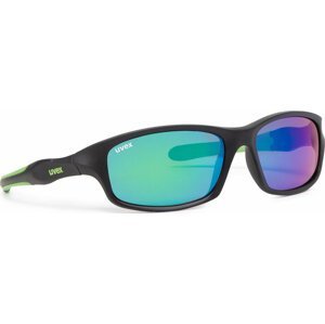 Sluneční brýle Uvex Sportstyle 507 S5338662716 Black Mat Green