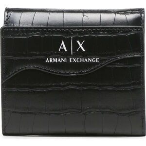 Malá dámská peněženka Armani Exchange 948530 3F784 00020 Nero