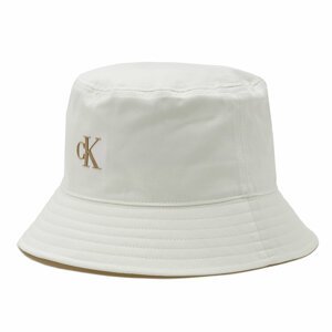 Klobouk Calvin Klein Jeans Bucket Sculpted Twill K60K610375 White YBI