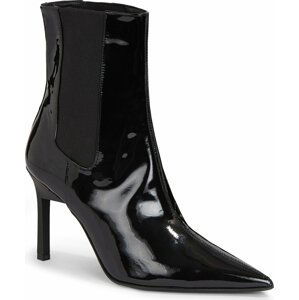 Polokozačky Calvin Klein Geo Stiletto Chelsea Boot 90-Pat HW0HW01809 Ck Black BEH