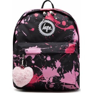 Batoh HYPE Black Pink Splat Crest Backpack YVLR-652 Black/Pink