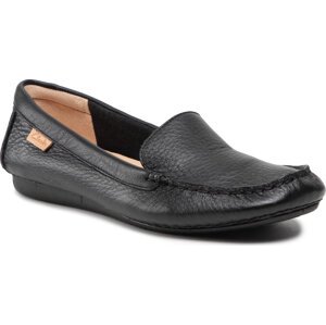 Mokasíny Clarks Freckle Walk 261654834 Black Leather