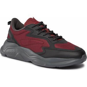 Sneakersy Hugo Leon 50503044 10254074 01 Dark Red 601