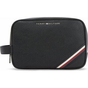 Kosmetický kufřík Tommy Hilfiger Th Central Washbag AM0AM11588 Černá