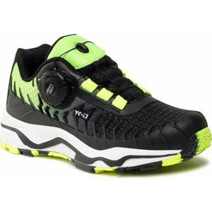 Sneakersy YK-ID by Lurchi Lance 33-26626-31 M Black/Neongreen