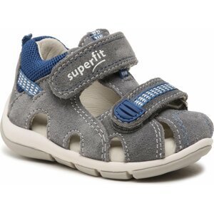 Sandály Superfit 1-600140-2510 M Lightgrey/Blue