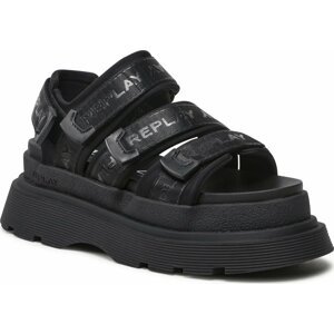 Sandály Replay Artic Sun GWL77.000.C0005T Black/Black 0562