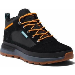 Sneakersy Timberland Field Trekker Low TB0A61E40151 Black Suede w Orange